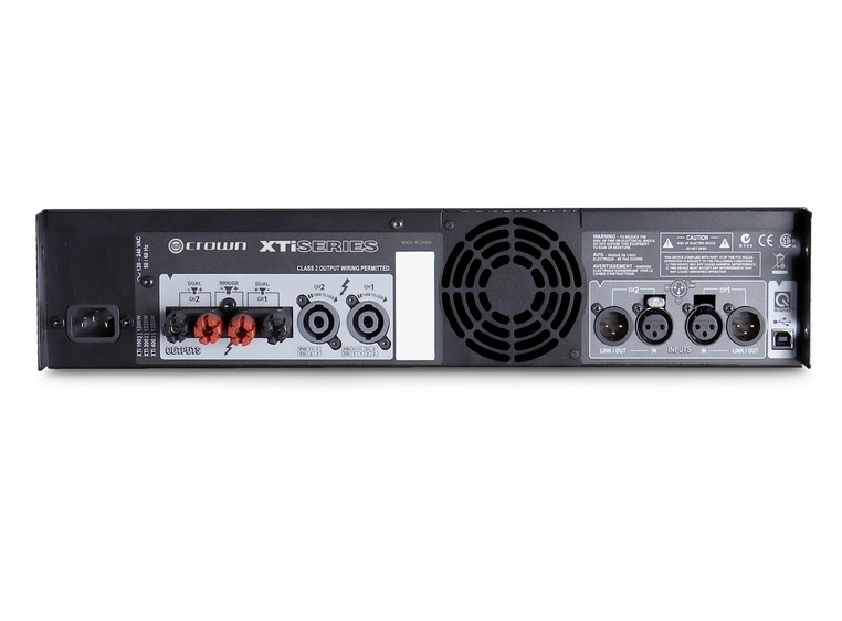 Crown XTi 2002 forsterker med DSP 2 x 800W i 4ohm 